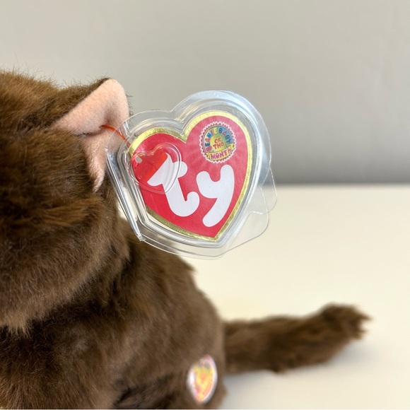 Beanie Babies Fiddler Cat TY 2005 Stuffed Animal Plush Toy | Beanie Baby Month - Picture 8 of 11